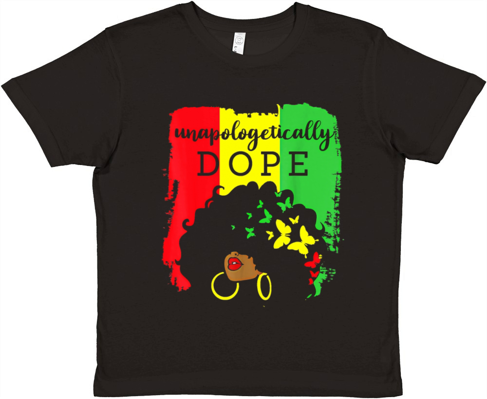 Dope Black History Month African American Premium Kids Crewneck T-shirt