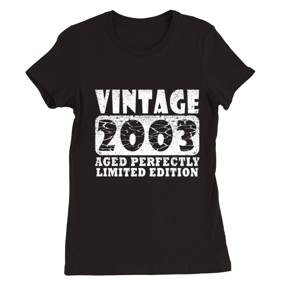 2003 20th birthday Premium Womens Crewneck T-shirt