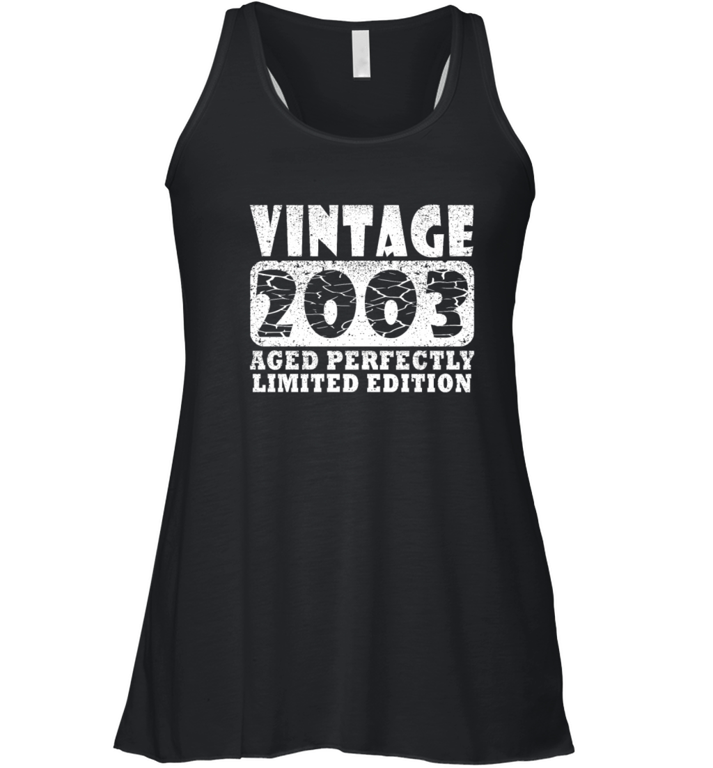 2003 20th birthday Women's Flowy Tank Top