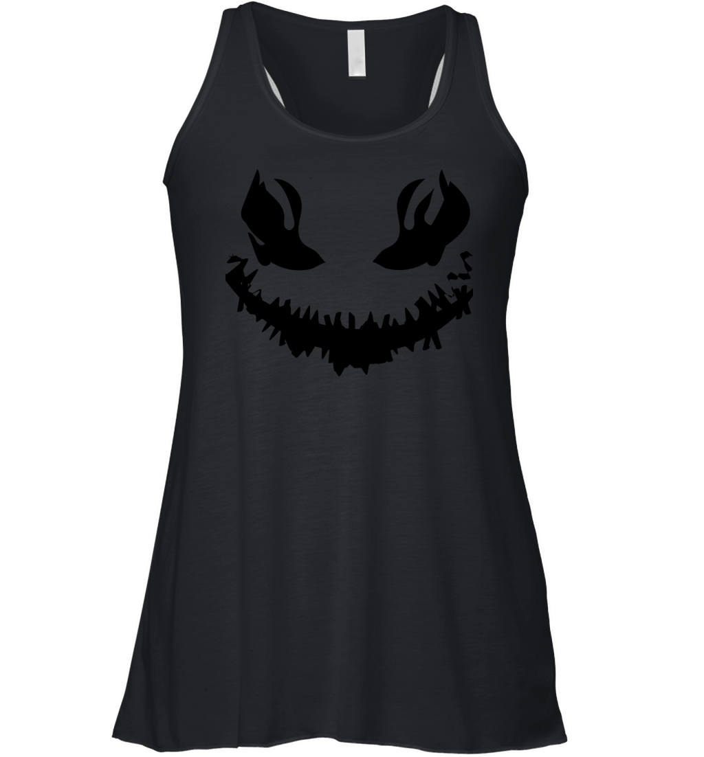 Scary faces halloween (25) Women's Flowy Tank Top