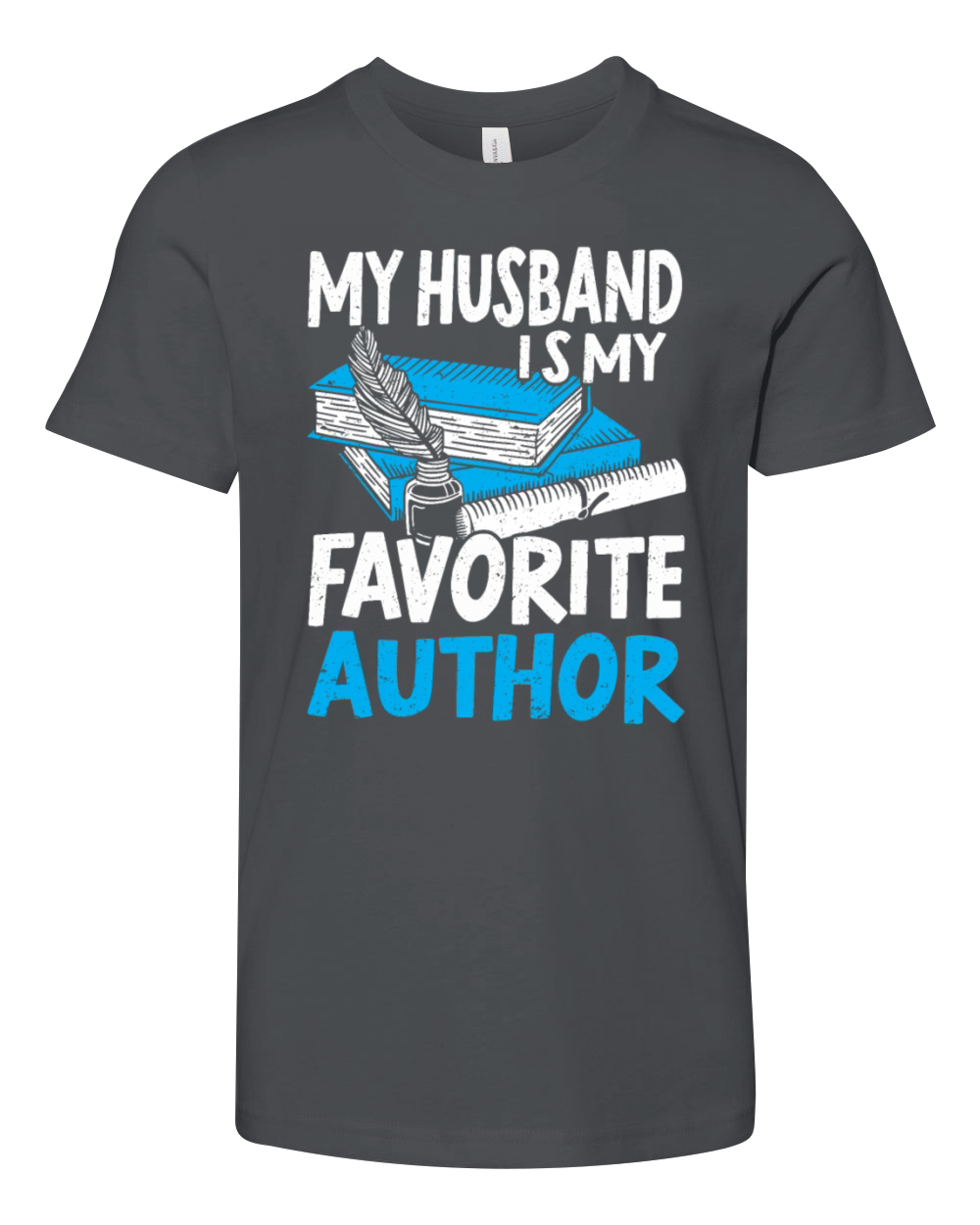 Author Gift Writing Quote Bookworm Author Youth Unisex Jersey Tee