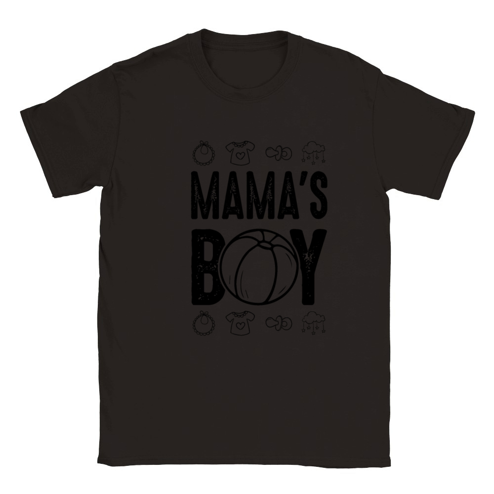 baby mamas boy Classic Kids Crewneck T-shirt