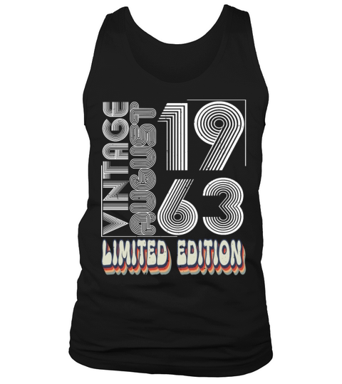 Born August 1963 Tank Top Unisex