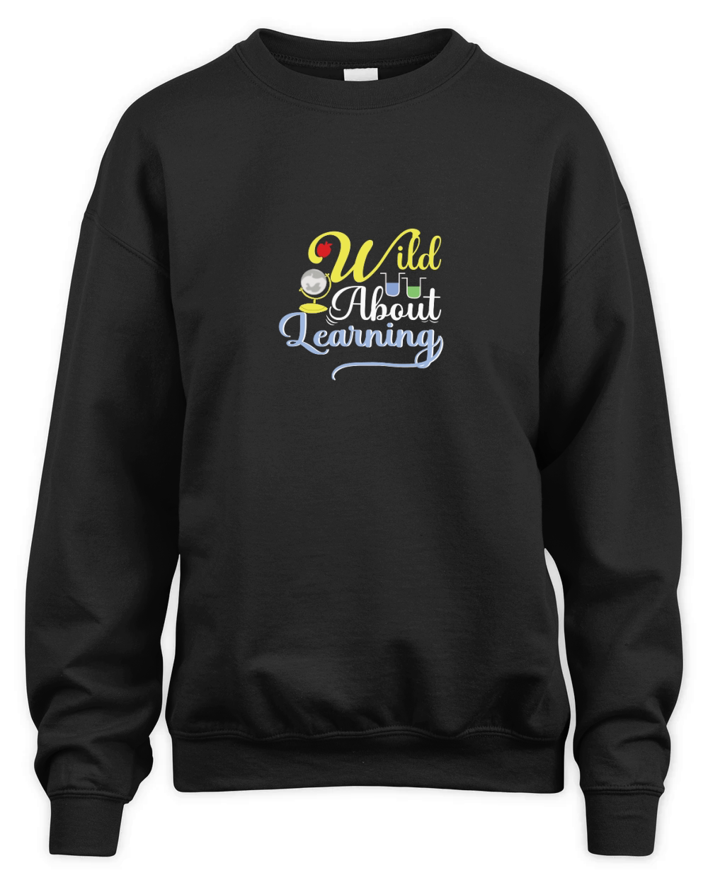 wild about learning Unisex Premium Crewneck Sweatshirt