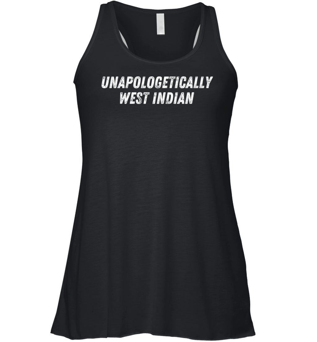 Unapolegtically West Indian Design For People From Women's Flowy Tank Top