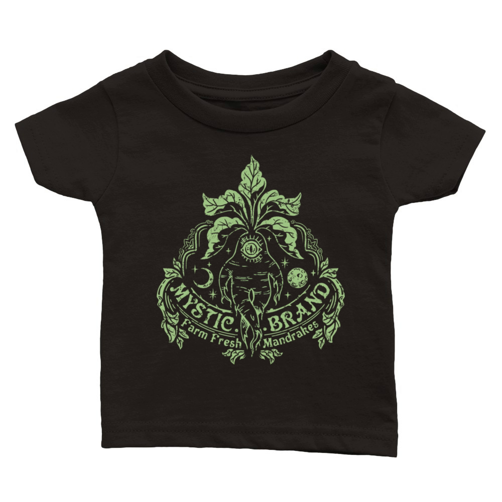 Mystic Brand Mandrakes Classic Baby Crewneck T-shirt