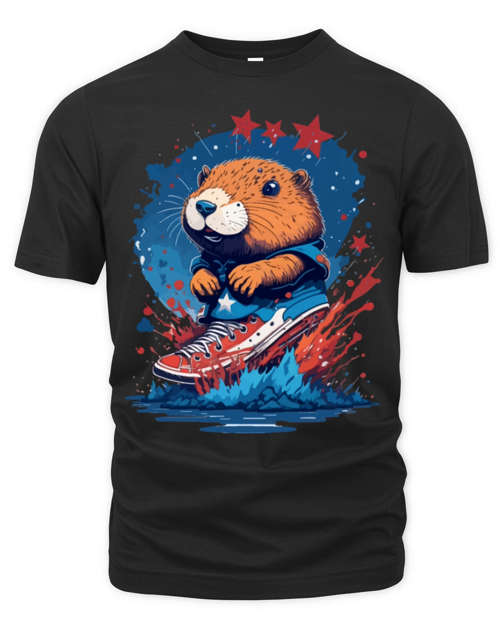 Beaver USA Chuck Taylor Organic Unisex T-shirt