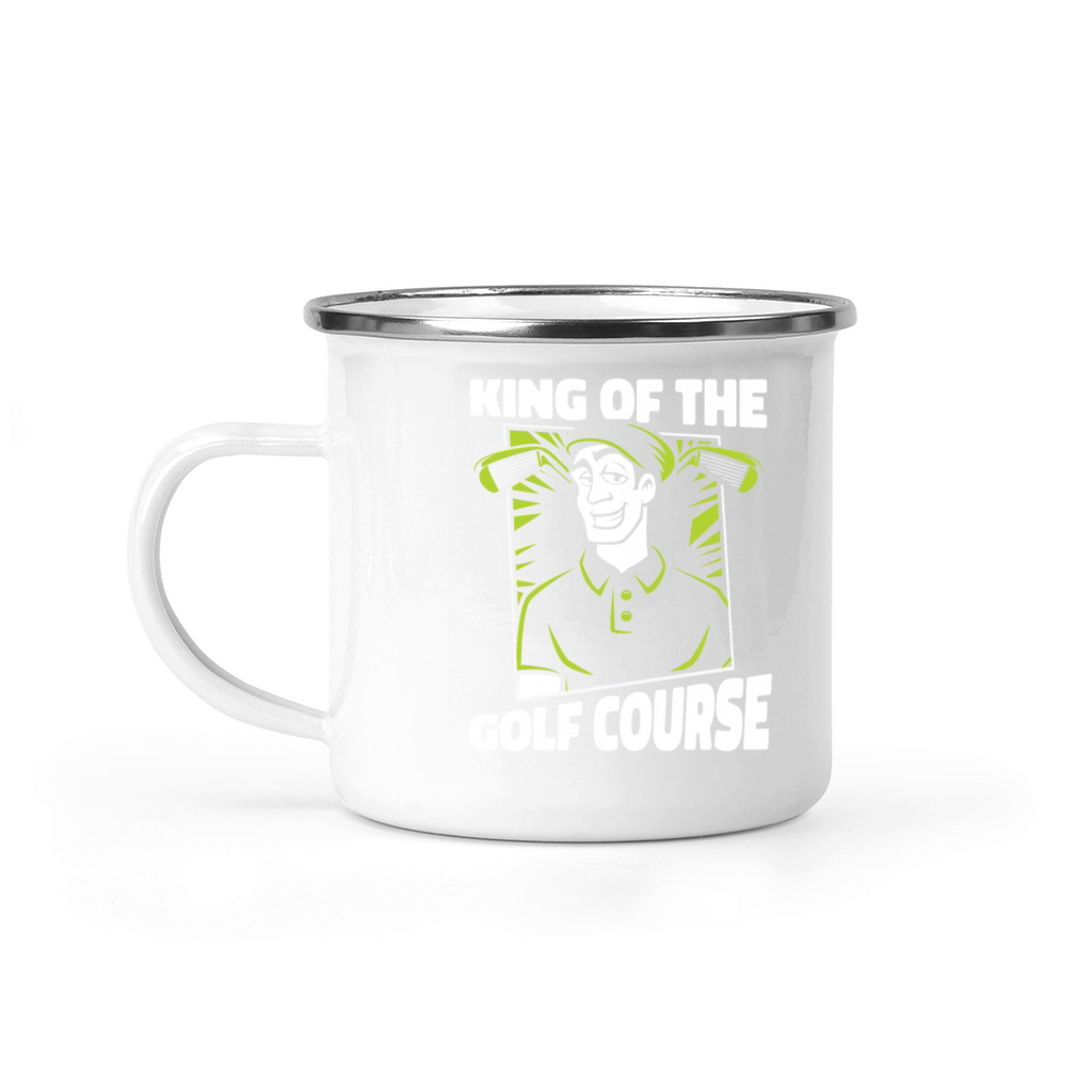 King Of The Golf Course Player Pro Golfer Fan Camping Mug