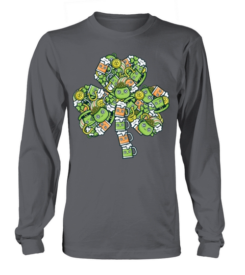 Kawaii Shamrock Long sleeved Unisex