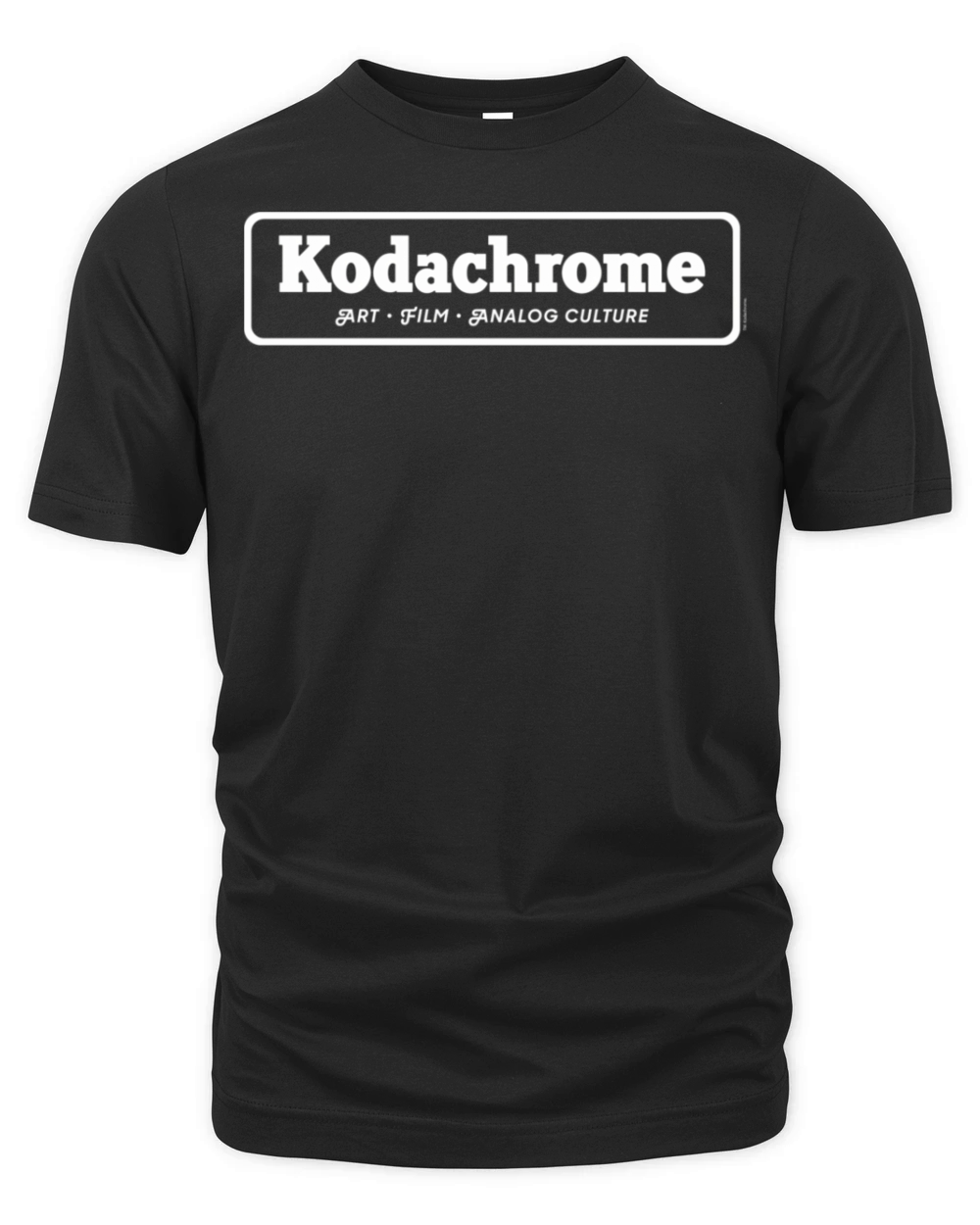 Kodachrome Logo - White Organic Unisex T-shirt