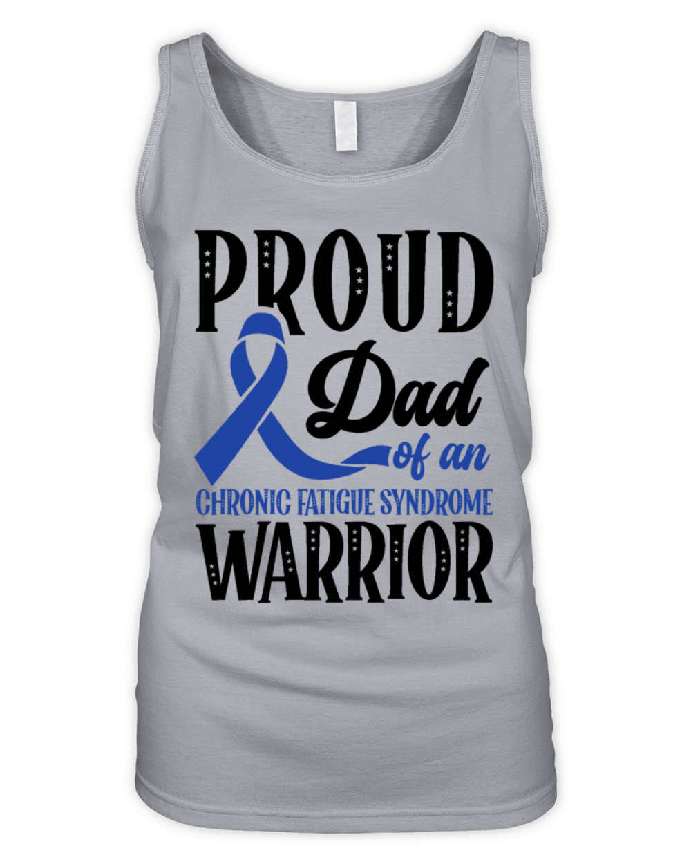 Proud Dad Of An Chronic Fatigue Syndrome Warrior Organic Women's Tank Top