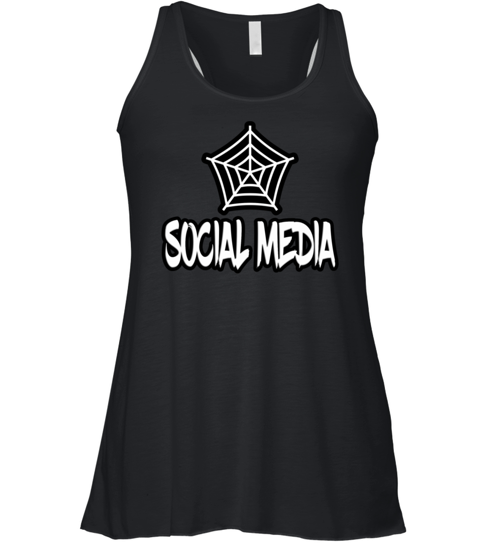 Social media Women's Flowy Tank Top