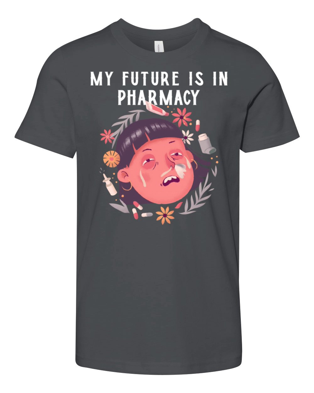 My Future Is In Pharmacy Youth Unisex Jersey Tee