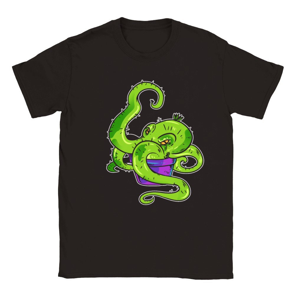 Cactopus Swimmer Gift Classic Kids Crewneck T-shirt