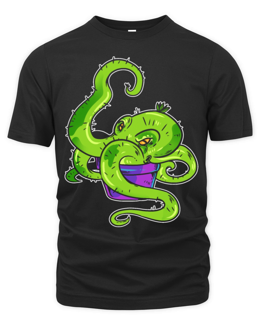 Cactopus Swimmer Gift Organic Unisex T-shirt