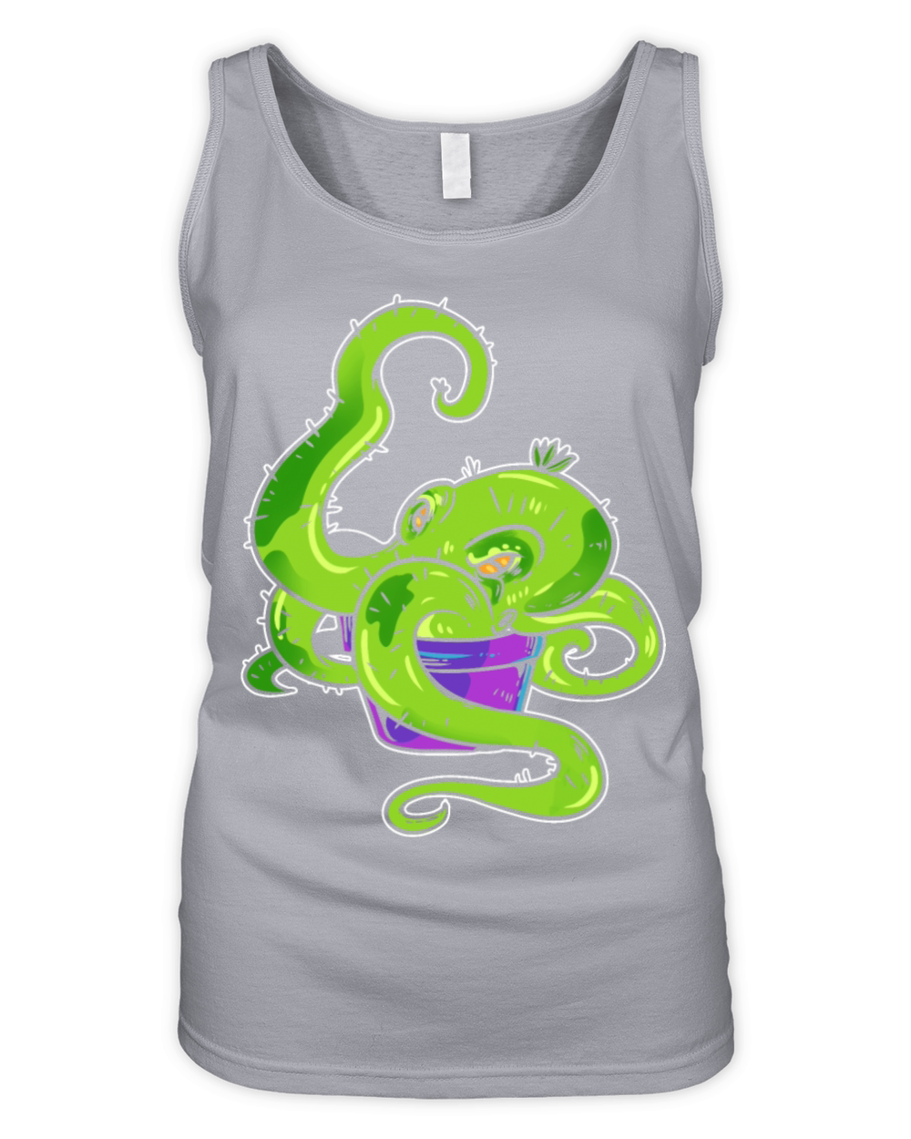 Cactopus Swimmer Gift Organic Women's Tank Top