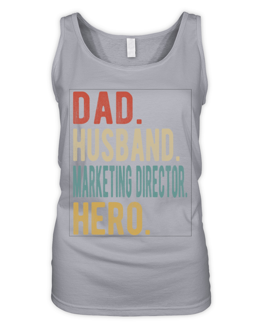 Marketing Director Dad Husband Hero Organic Women's Tank Top