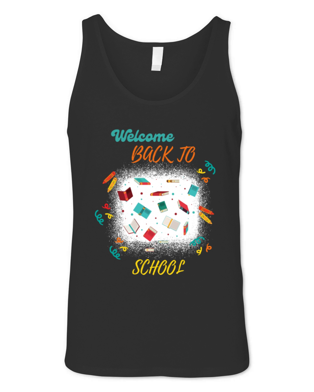 Welcome Back To School Unisex Jersey Tank