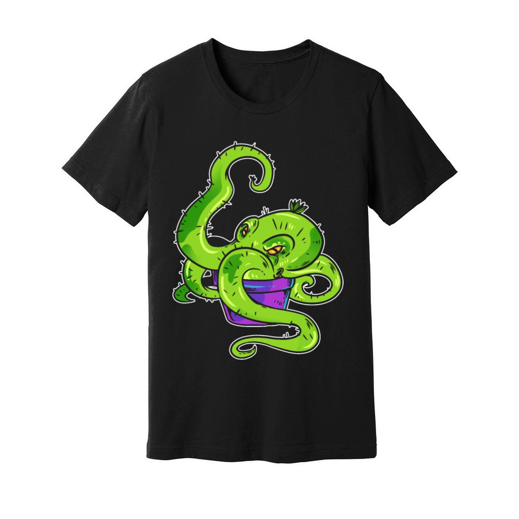 Cactopus Swimmer Gift Unisex Jersey Tee