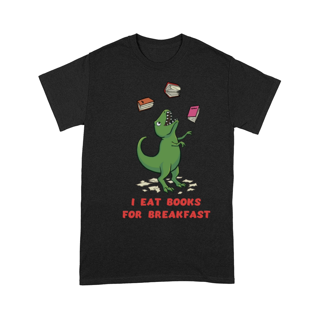 T Rex Book Lover Dinosaur Comfort T-shirt