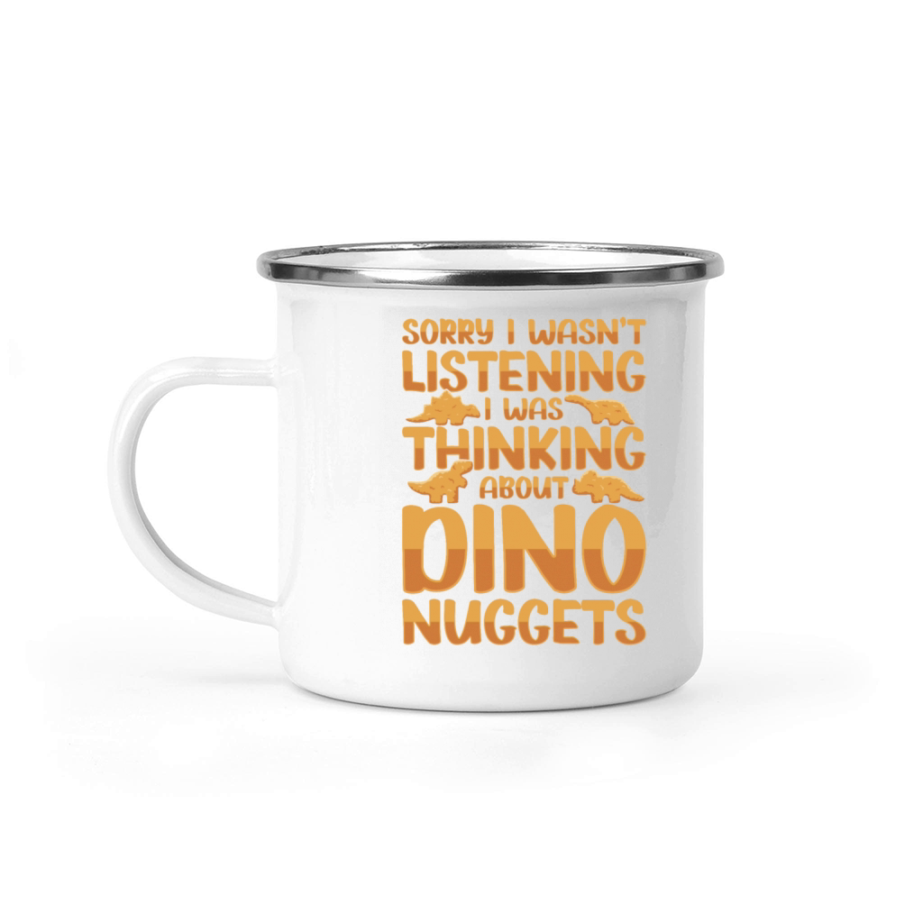 My Favorite Dinosaur Is The Nugget Camping Mug