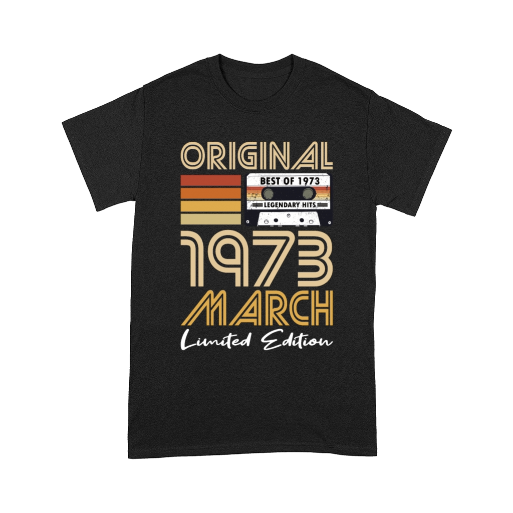 50th birthday march 1973 original 1973 Comfort T-shirt