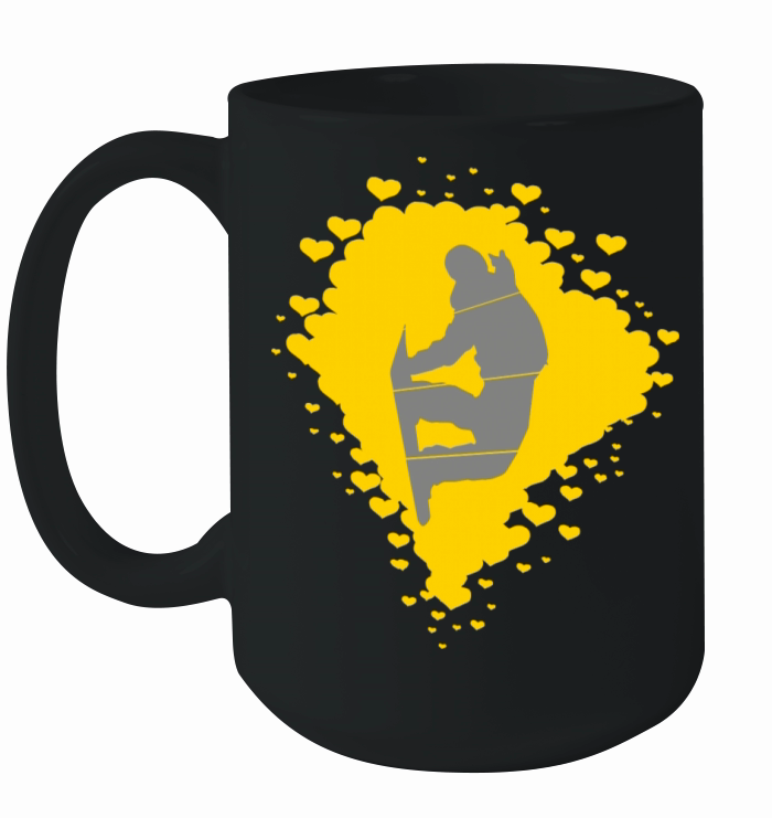 Flying Skateboard Ceramic Mug