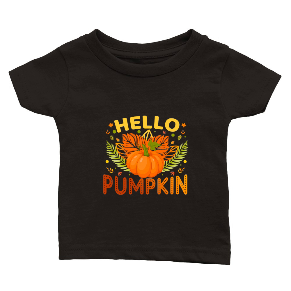 Hello pumpkin Classic Baby Crewneck T-shirt