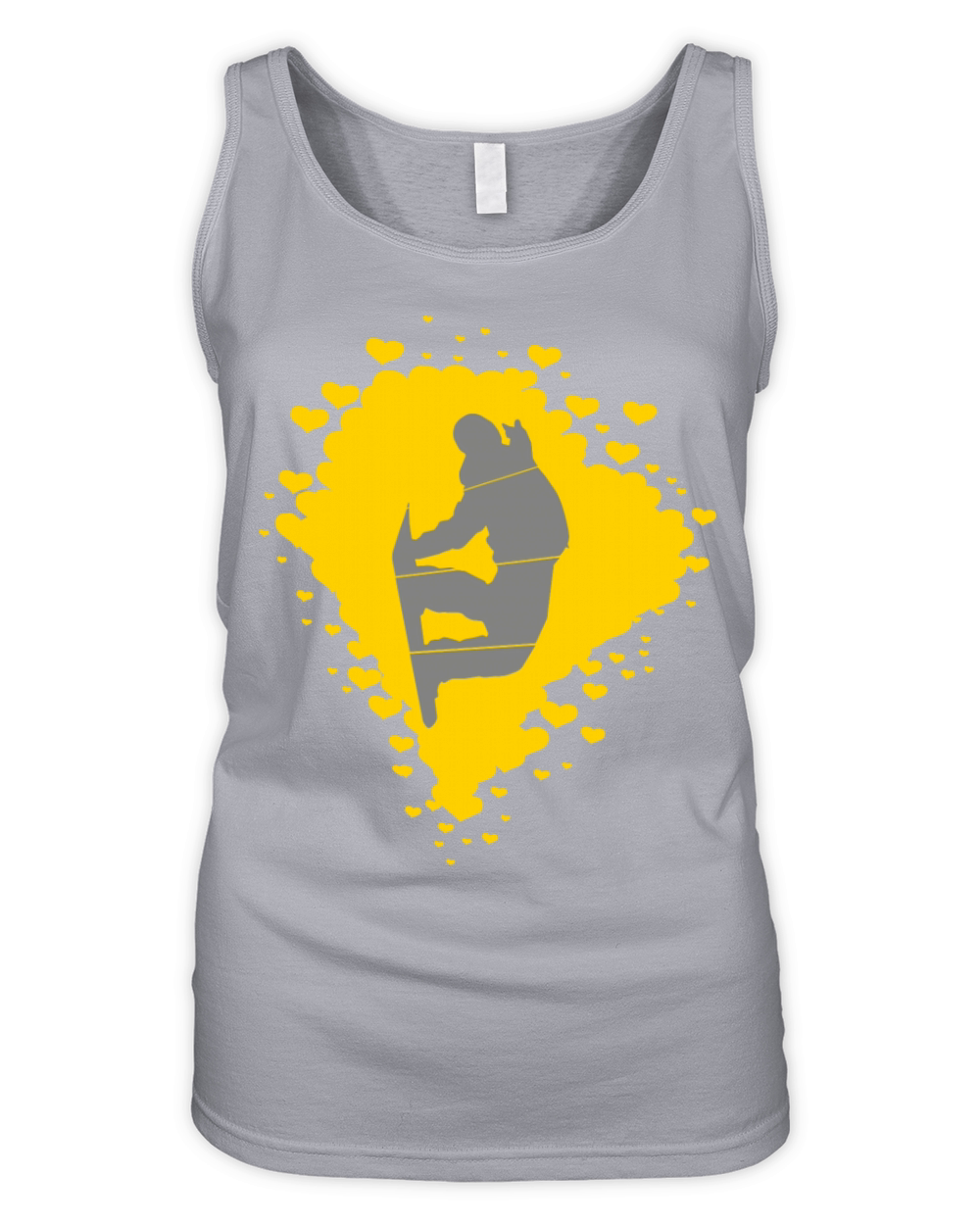 Flying Skateboard Organic Women's Tank Top