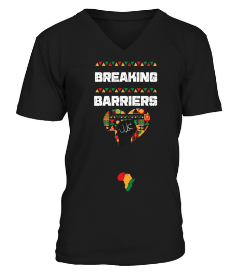 Breaking Barriers V-Neck T-shirt