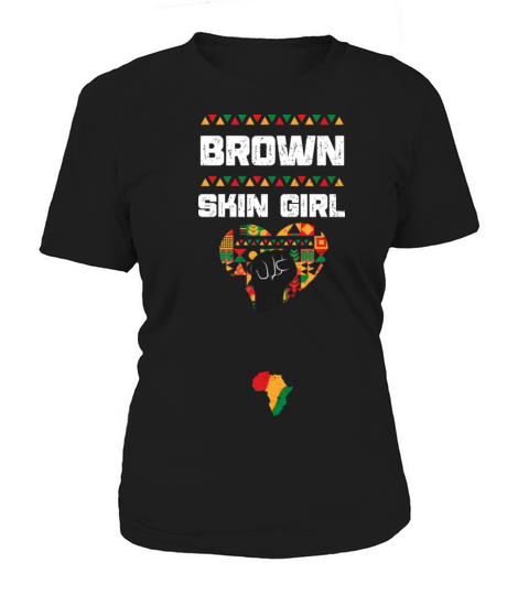 Brown Skin Girl Women's T-Shirt