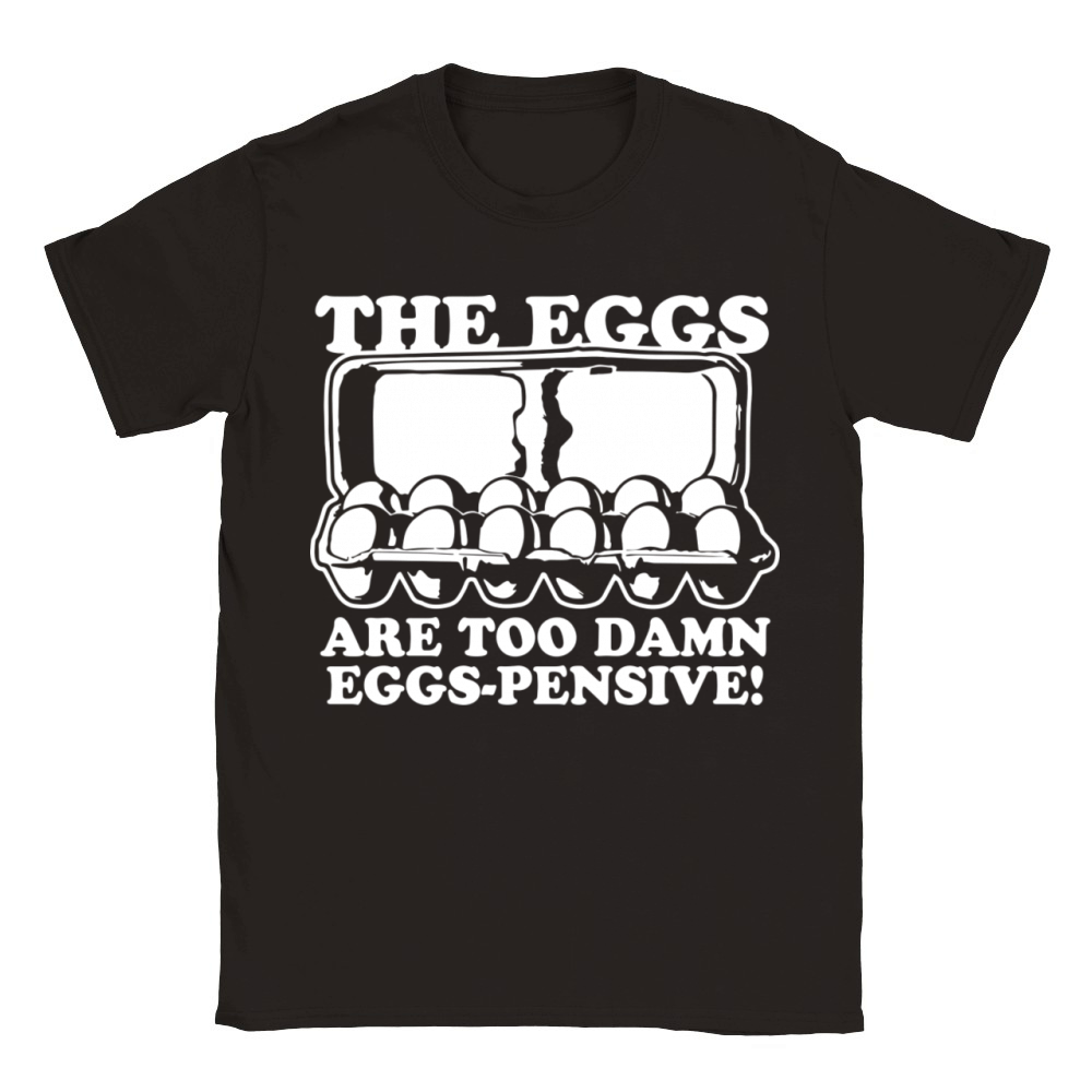 Eggs pensive Classic Kids Crewneck T-shirt