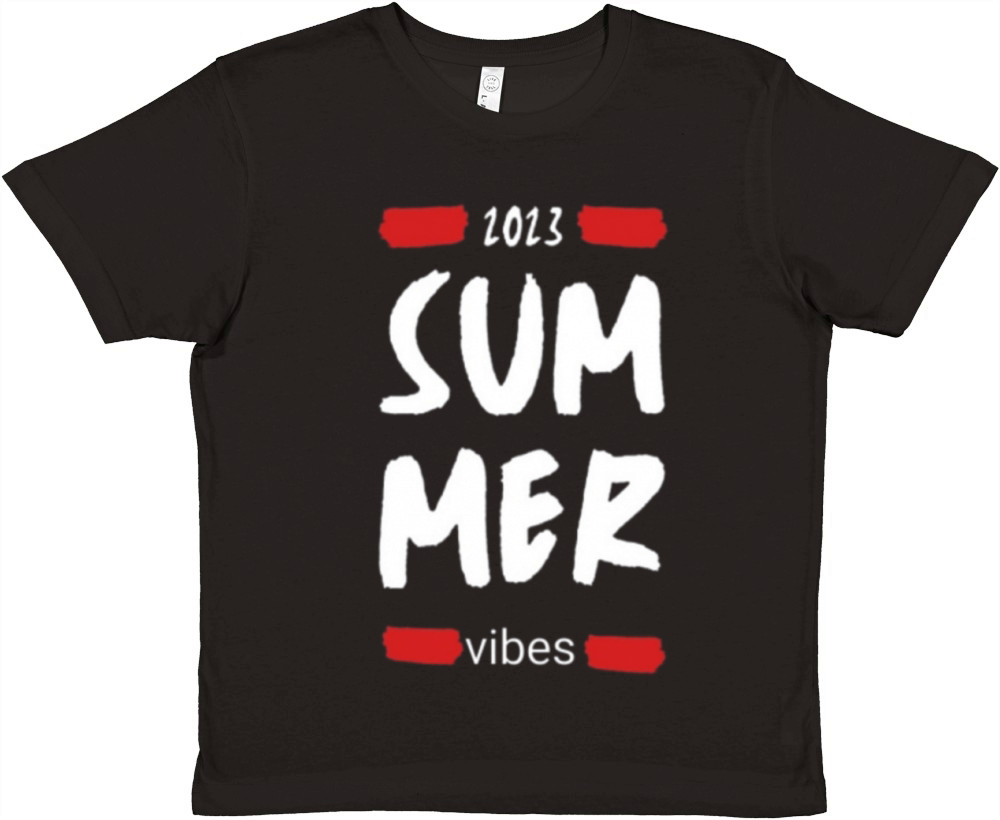 Summer vibes summer vibes women tshirt Premium Kids Crewneck T-shirt