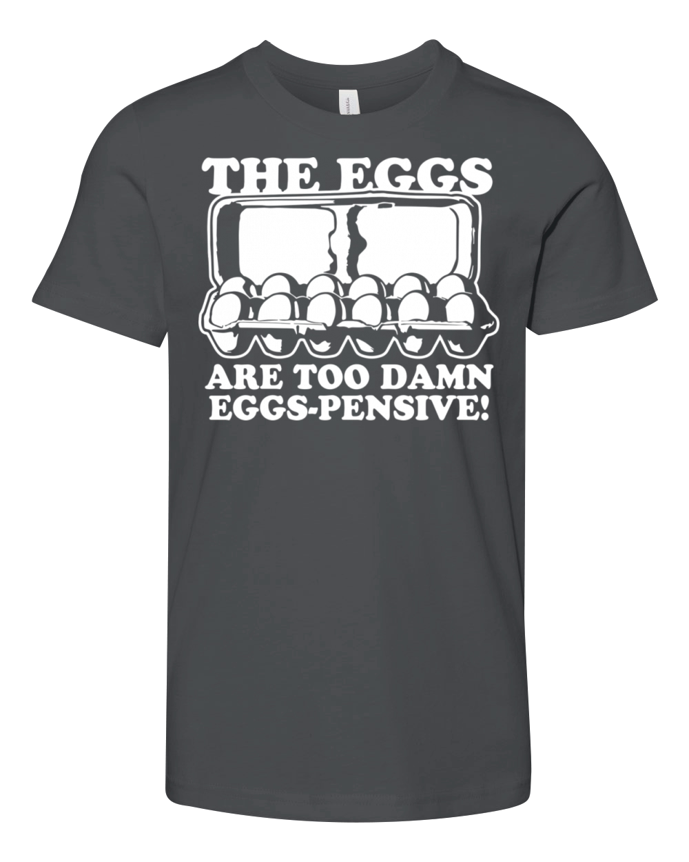 Eggs pensive Youth Unisex Jersey Tee