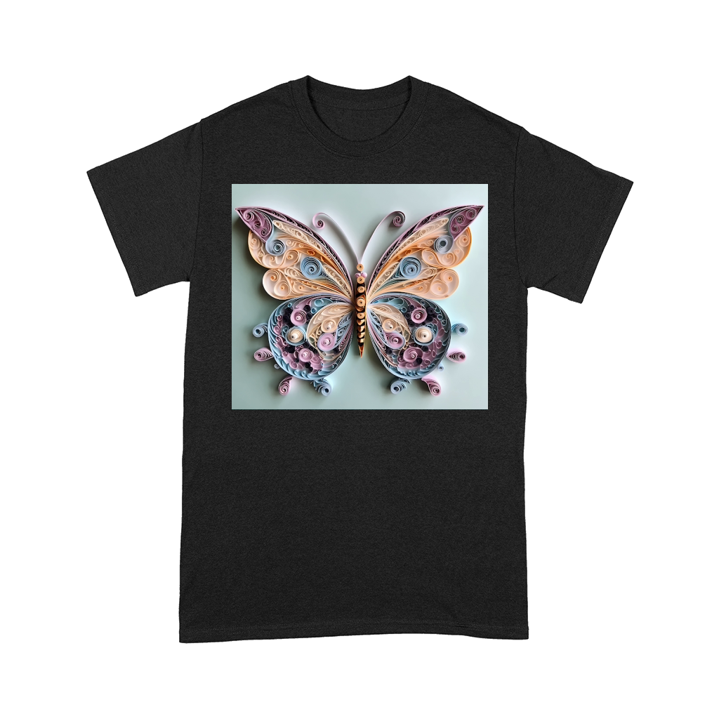 3D Butterfly Tumbler Wrap Comfort T-shirt