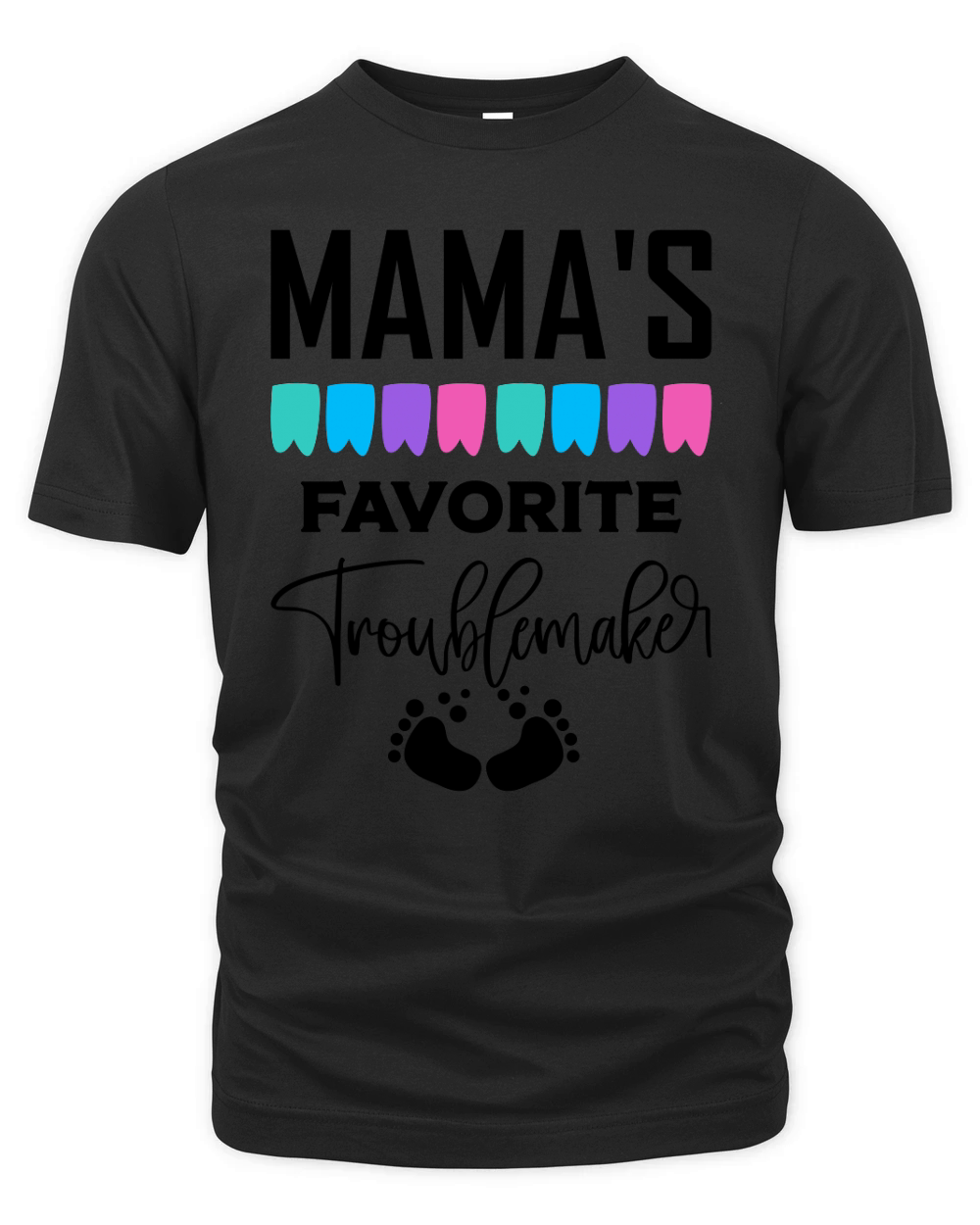 Mamas favorite troublemarker Organic Unisex T-shirt