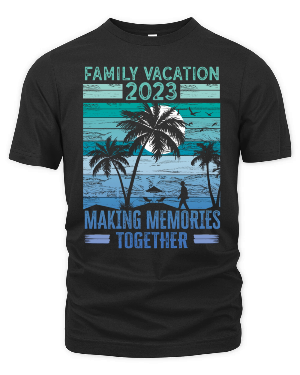 Summer Family Vacation Making Memories Organic Unisex T-shirt