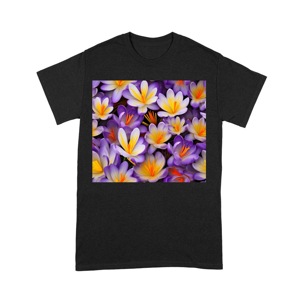 3D Crocuses Tumbler Wrap Premium T-shirt