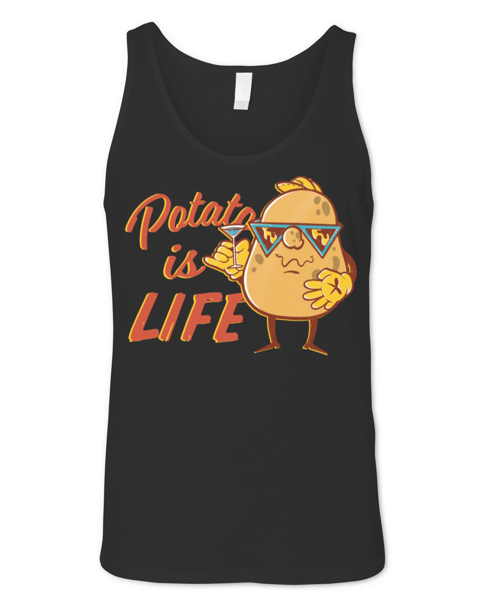 Potato Is Life Unisex Jersey Tank