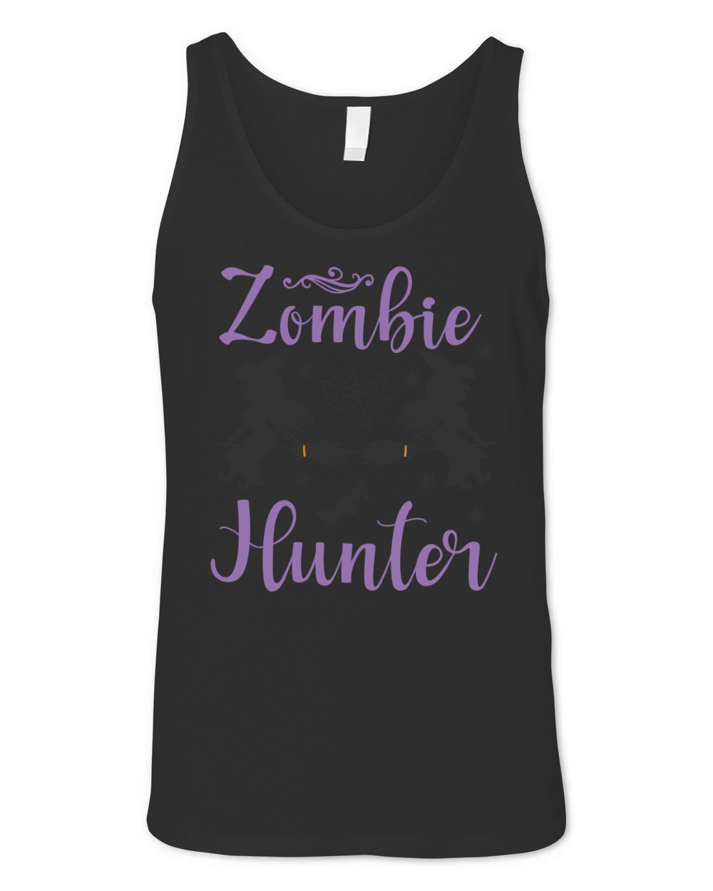 Zombie hunter halloween costume Unisex Jersey Tank