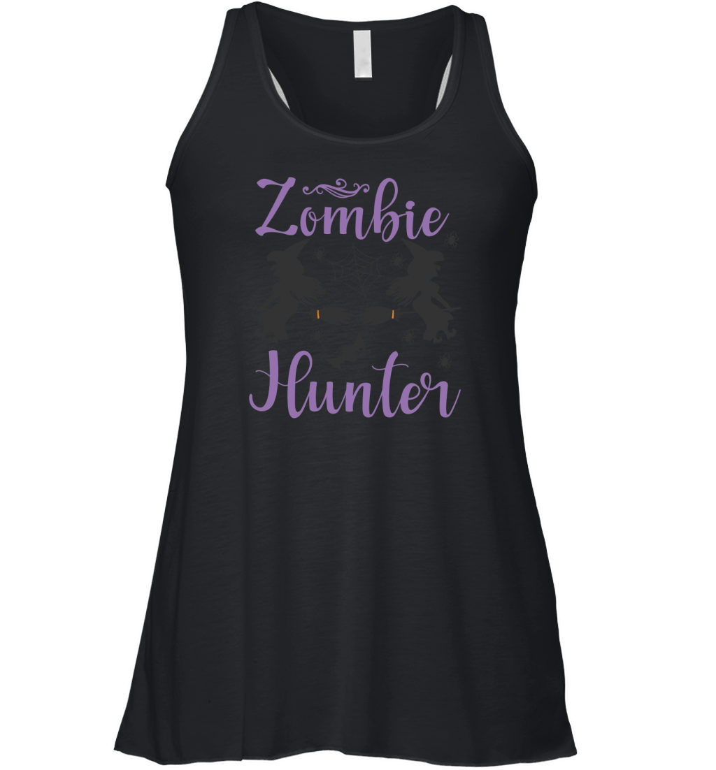 Zombie hunter halloween costume Women's Flowy Tank Top