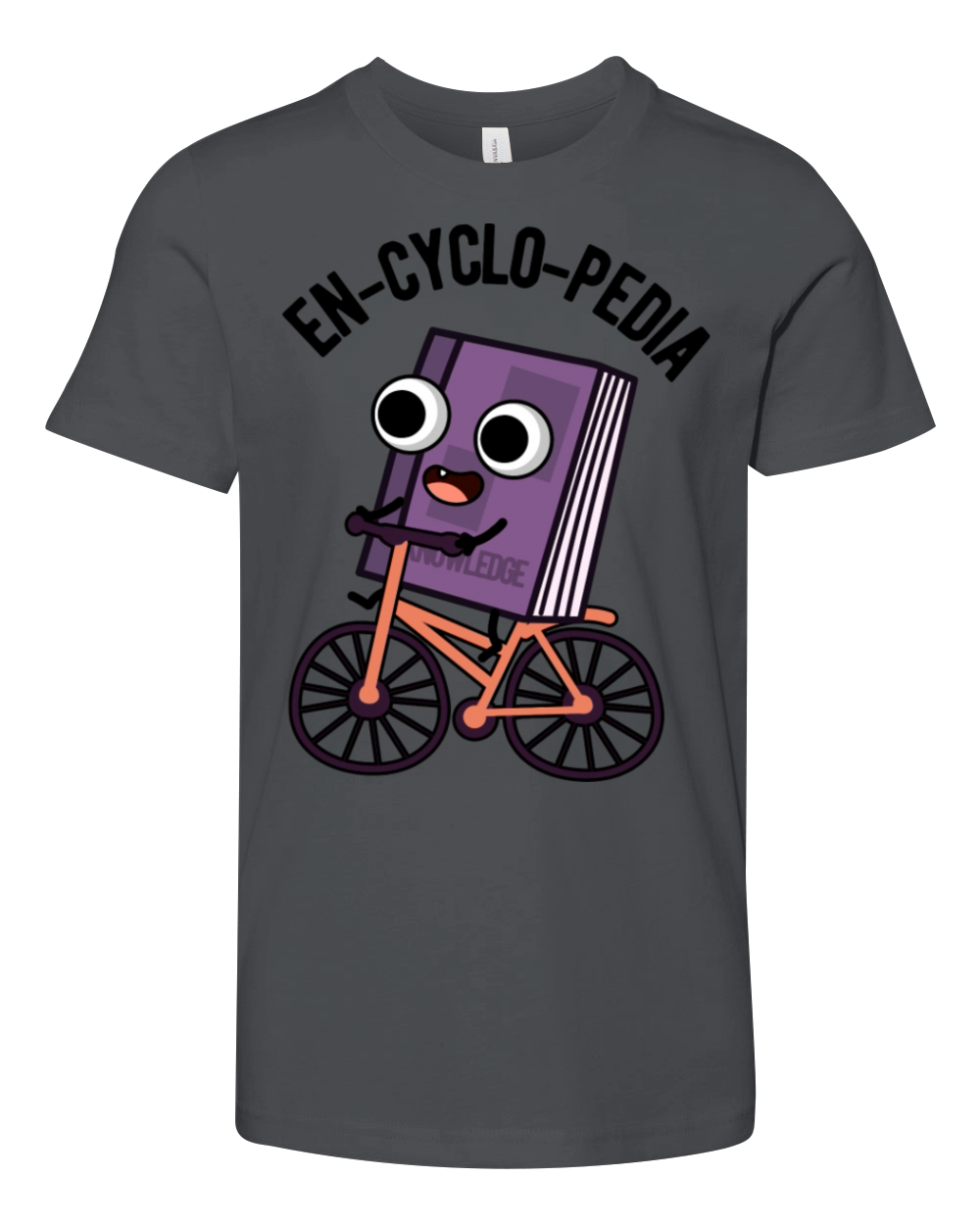 En Cyclo Pedia Funny Encyclopedia Youth Unisex Jersey Tee