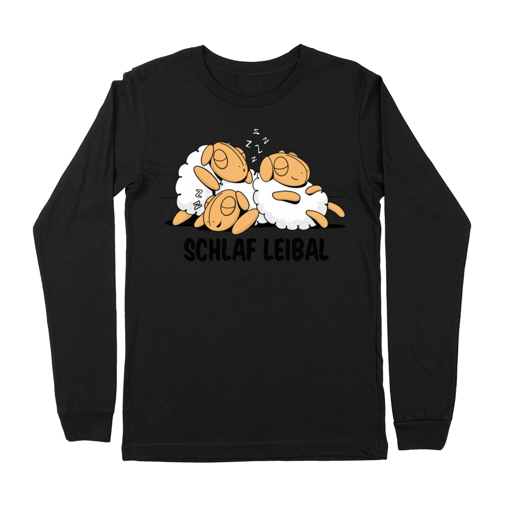 Sleeping Sheep Three Sheep Sleeping With The Premium Long Sleeve