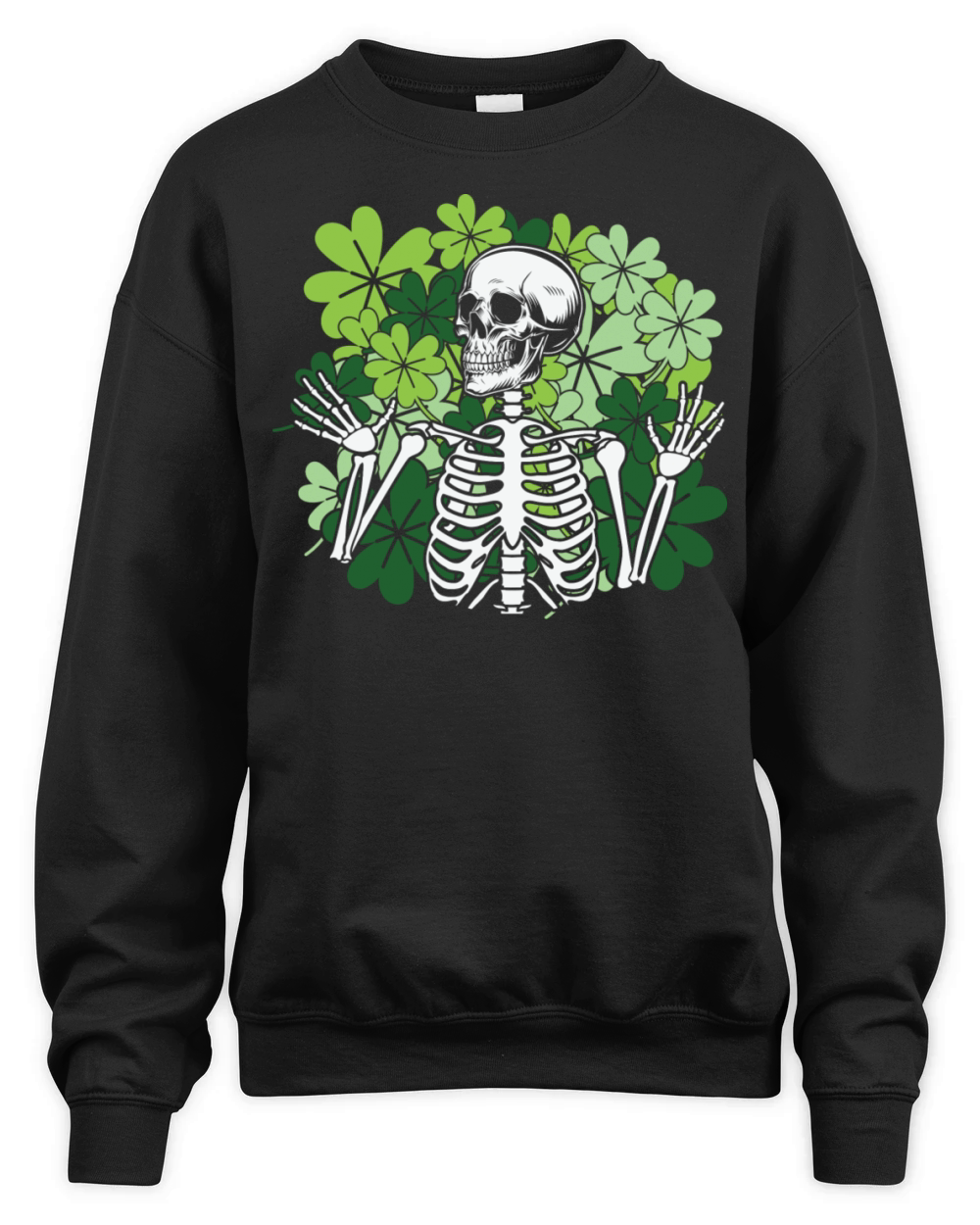 St Patrick s Day Clover Unisex Premium Crewneck Sweatshirt
