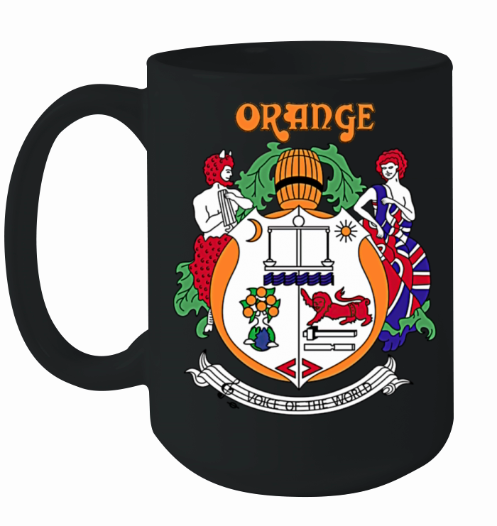 Orange Amps Vintage Crest Ceramic Mug