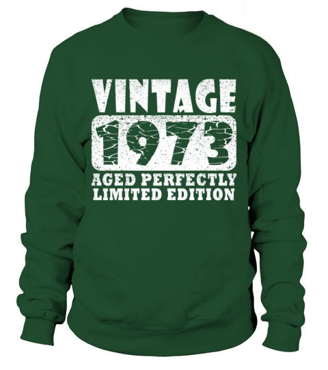 Vintage 1973 50th birthday retro men women Sweatshirt Unisex