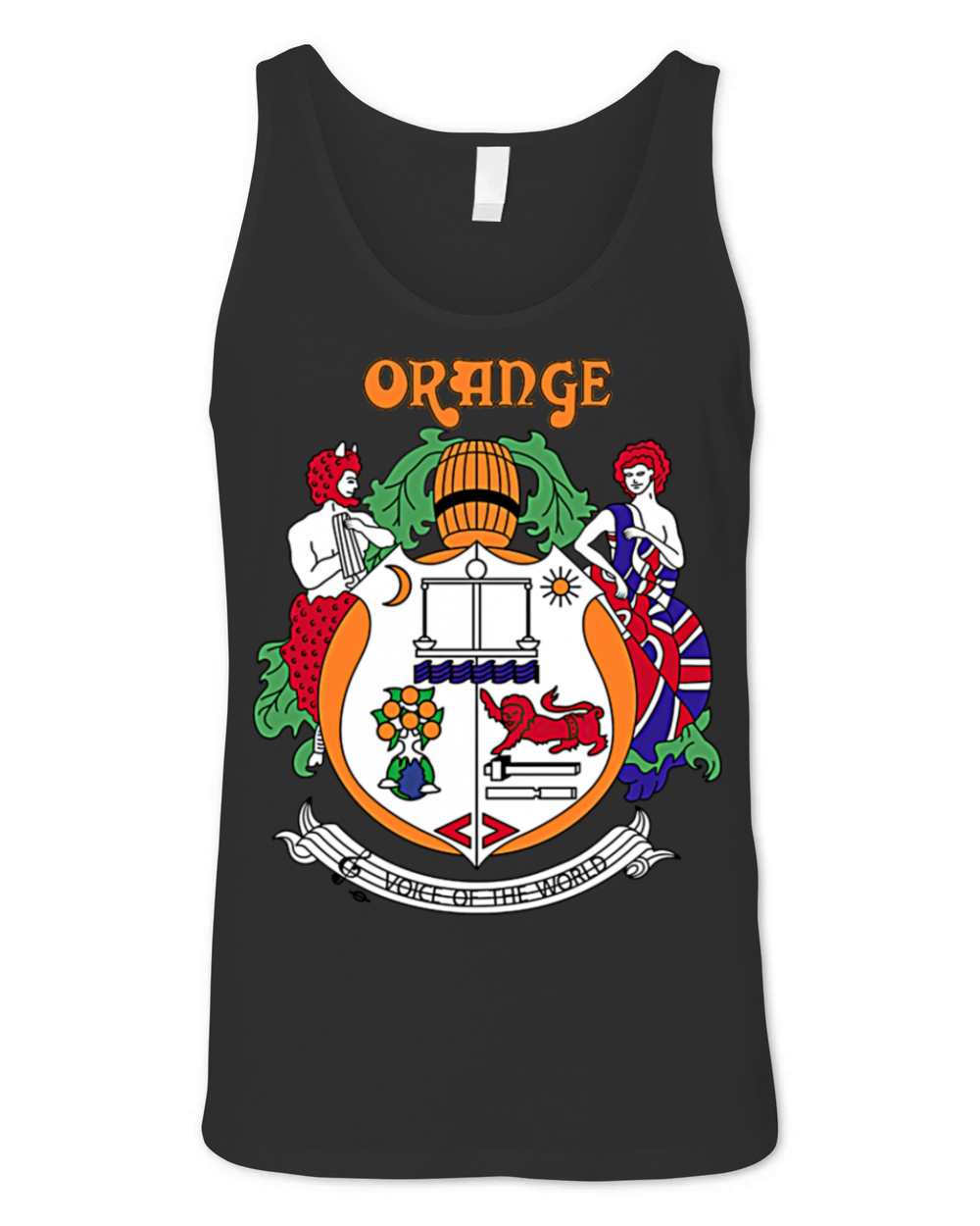 Orange Amps Vintage Crest Unisex Jersey Tank
