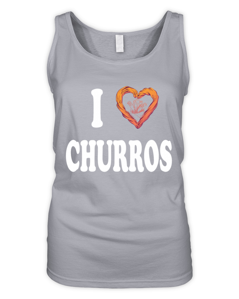 I Heart Churros Vintage Mexican Churros Organic Women's Tank Top