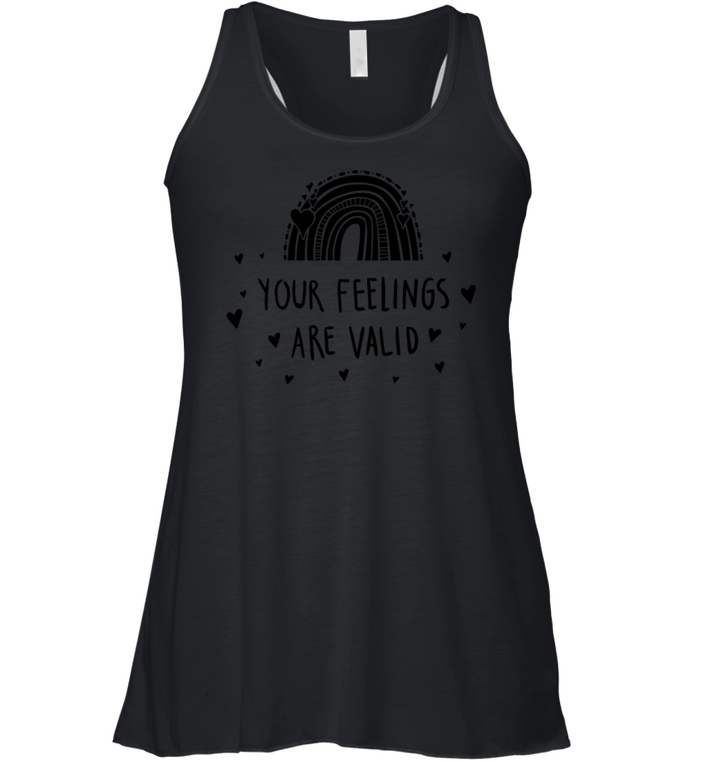 your feelings are valid Women's Flowy Tank Top