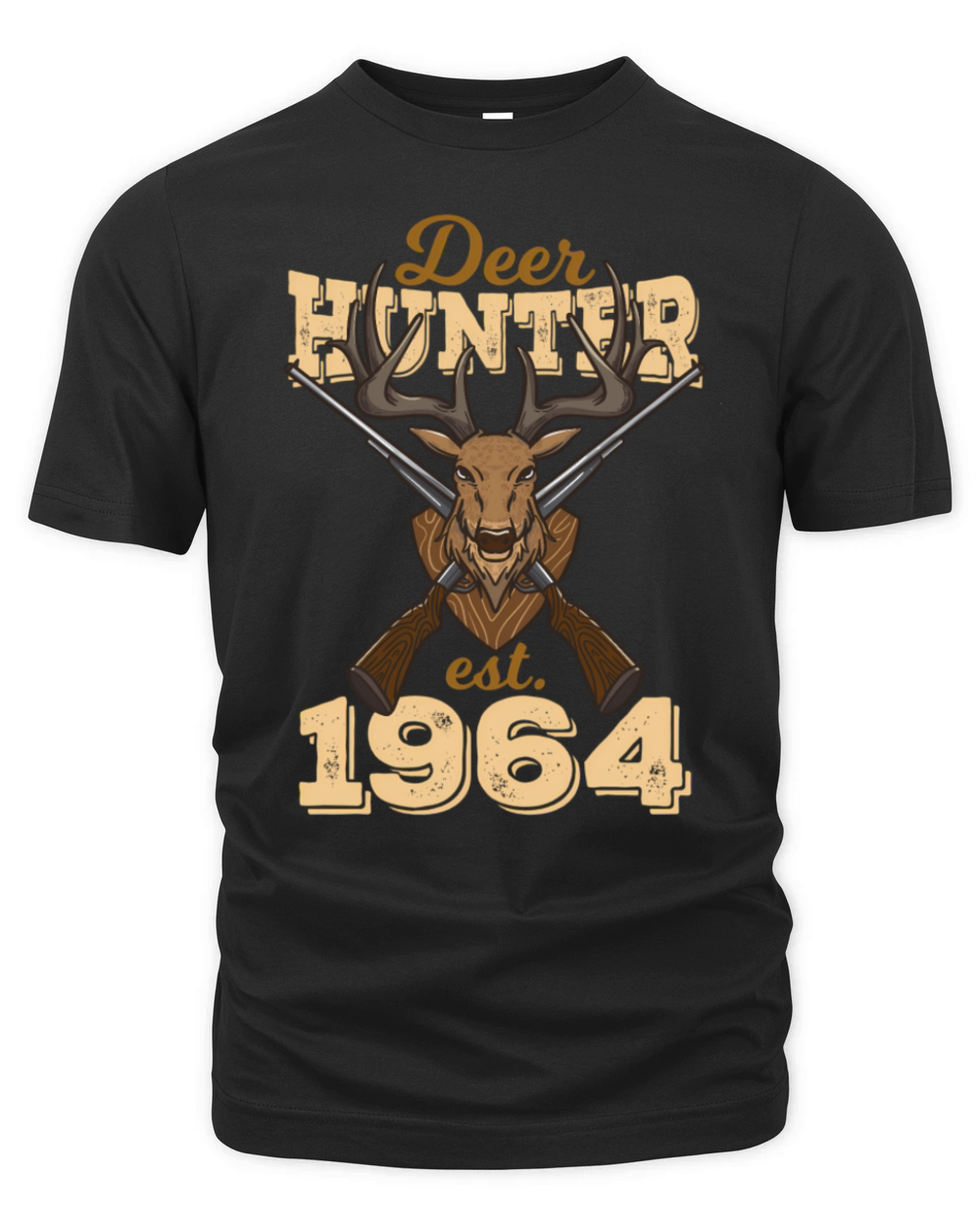 Hunters 56th 56 Deer Hunter Buck 1964 Organic Unisex T-shirt